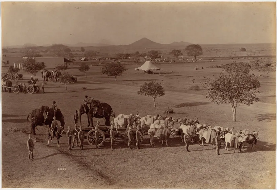 Heavy Field Battery, Jhansi by Raja Deen Dayal
