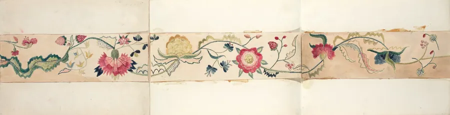 Crewel Embroidery by Ella Josephine Sterling
