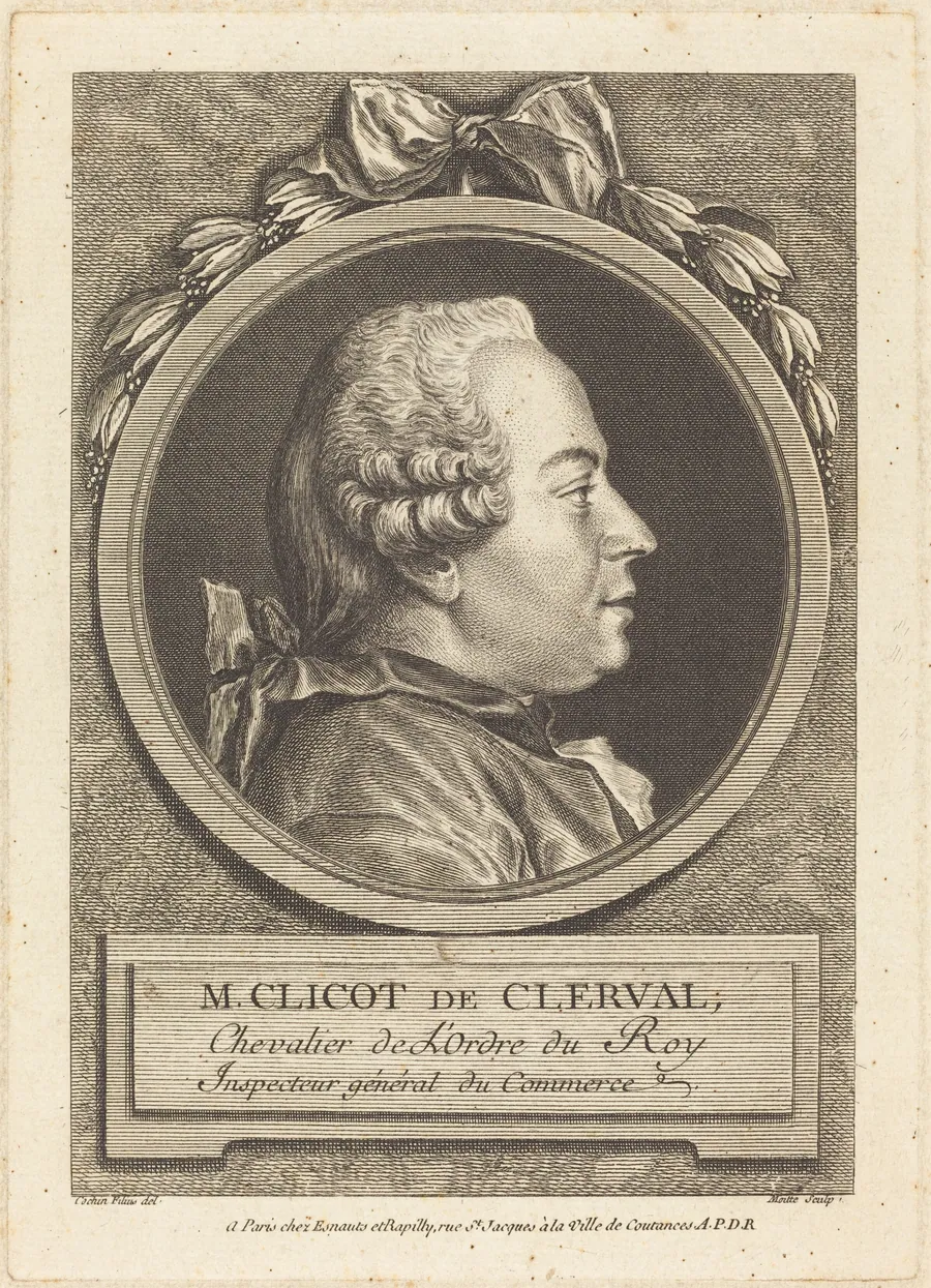 M. Clicot de Clerval by Pierre Etienne Moitte