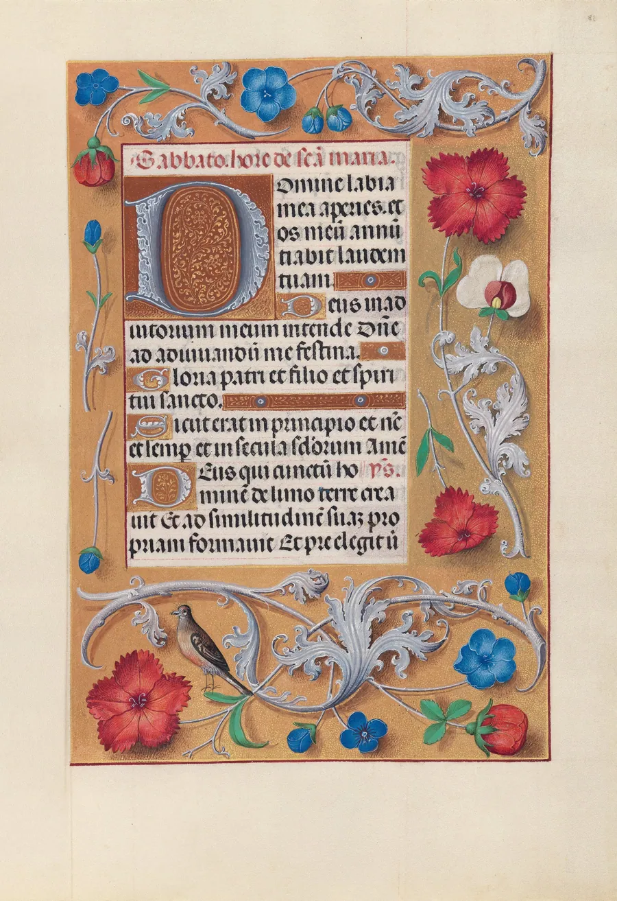 Hours of Queen Isabella the Catholic, Queen of Spain:  Fol. 81r by Master of the First Prayerbook of Maximillian