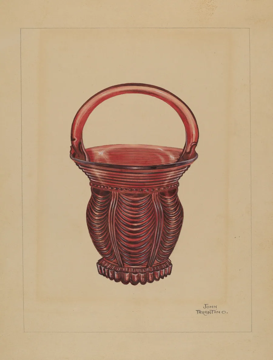 Ornamental Small Basket by John Tarantino