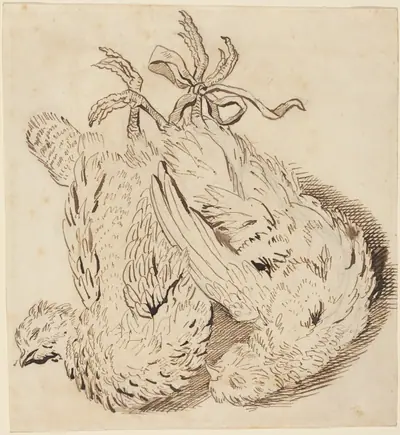 Two Dead Chickens