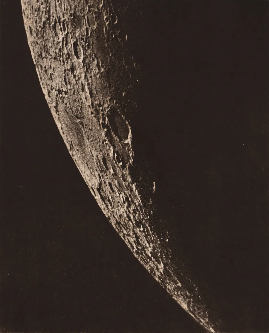 Carte photographique de la lune by Charles Le Morvan
