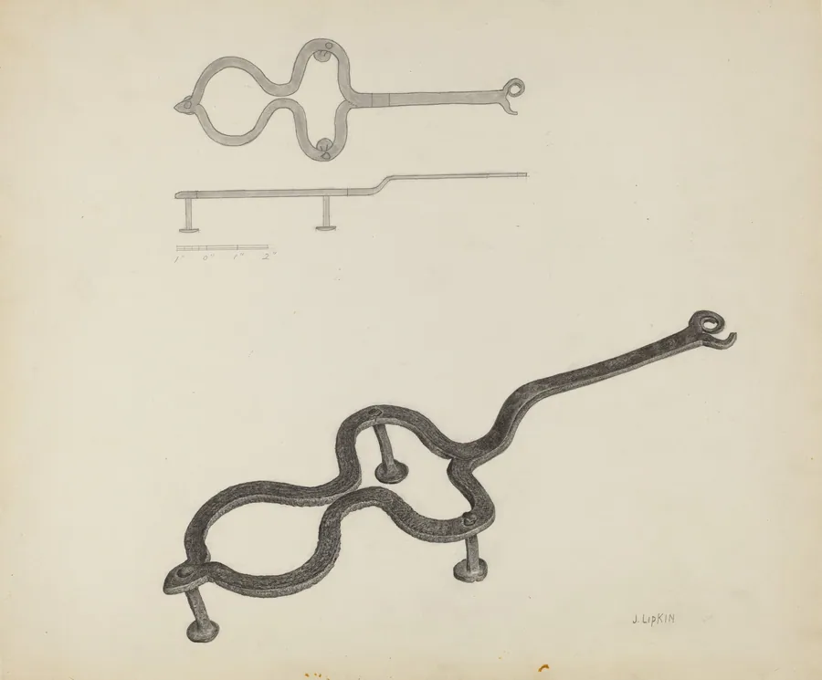 Flat Iron Holder by Jacob Lipkin