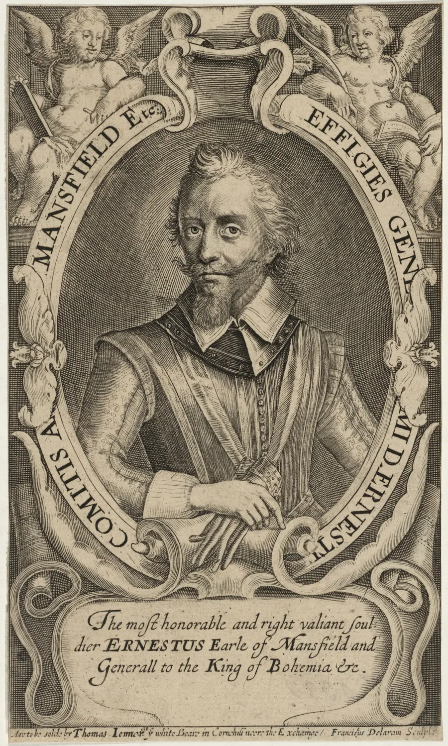 Ernestus Earle of Mansfield by Francis Delaram