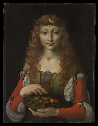 Girl with Cherries