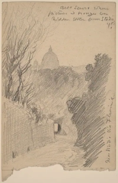 Arco Oscuro--Over the Via Fiaminia