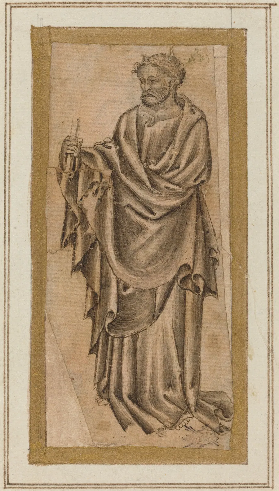 Standing Apostle by Italian 15th Century (Umbrian)