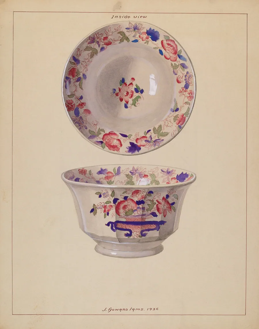 Waste Bowl by J. Howard Iams