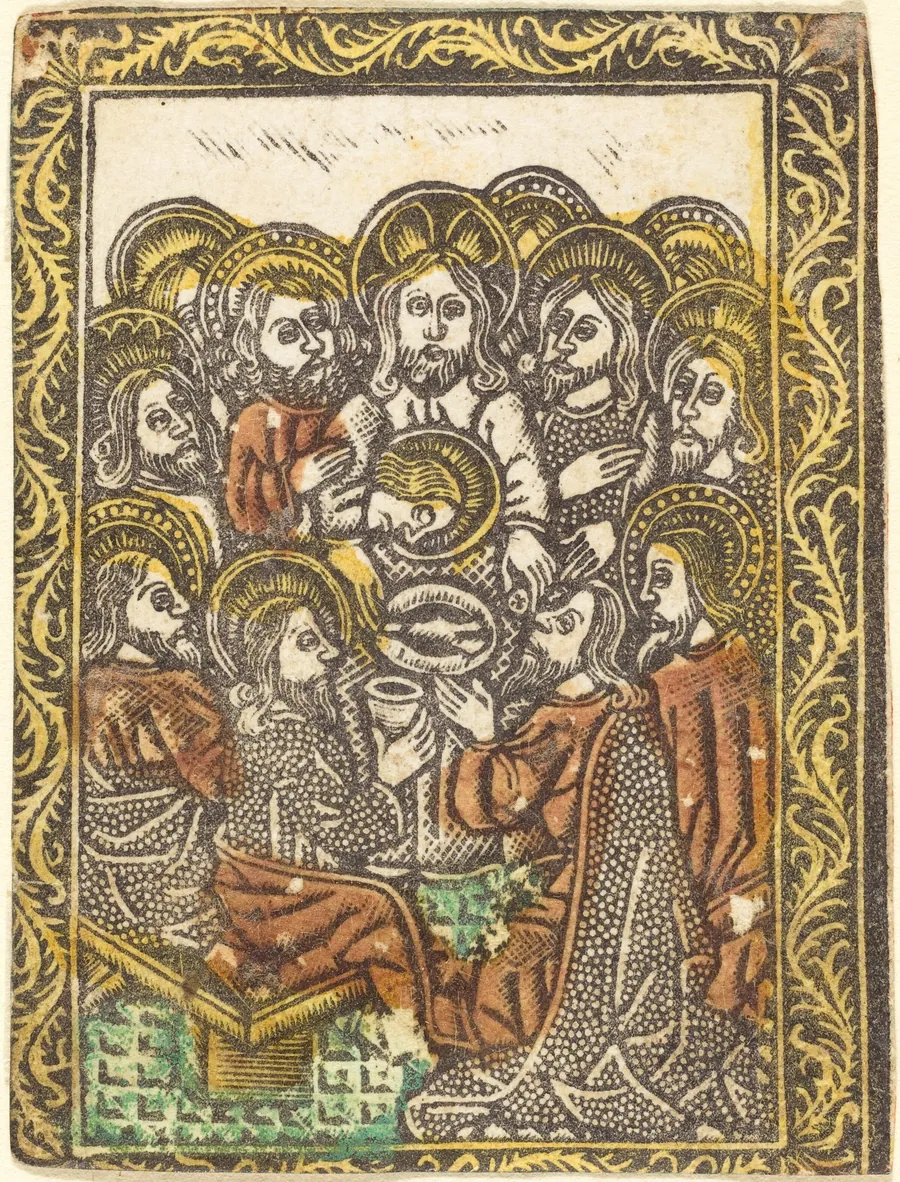 The Last Supper by German 15th Century