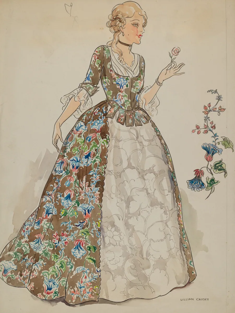 Dress by Lillian Causey