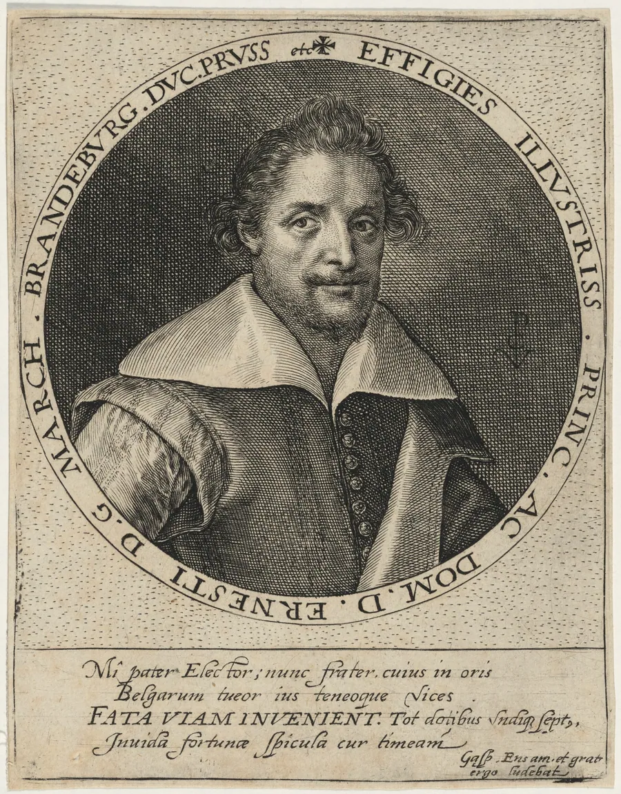 Ernest, Margrave of Brandenburg by Crispijn van de Passe I