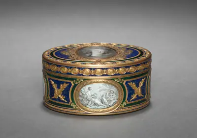 Snuff Box (Tabatière) with Portrait of Marie Antoinette