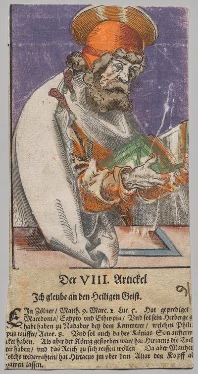Matthew from Christ, the Apostles, and Saint Paul
