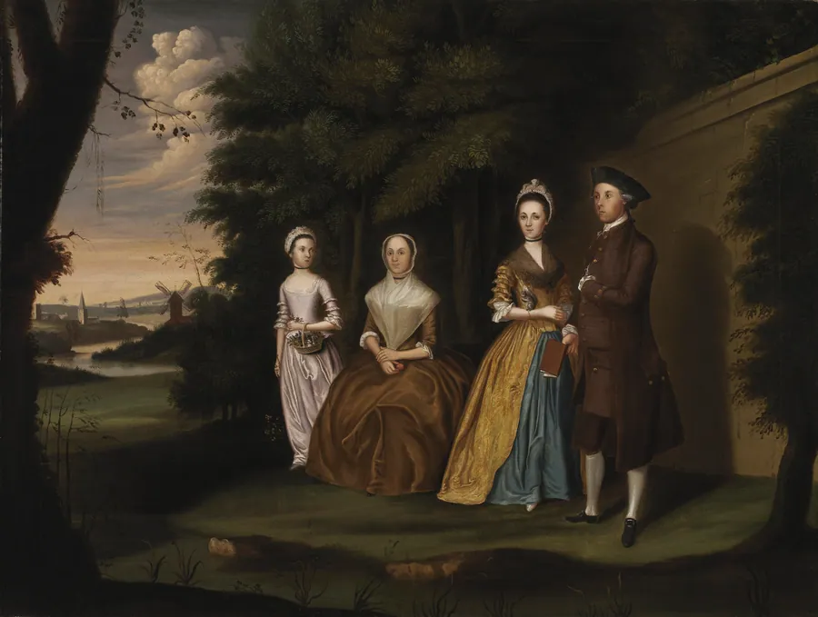 The Wiley Family by William Williams, born Bristol, England 1727-died Bristol, England 1791
