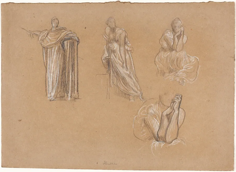 Figure Studies by Frederic, Lord Leighton