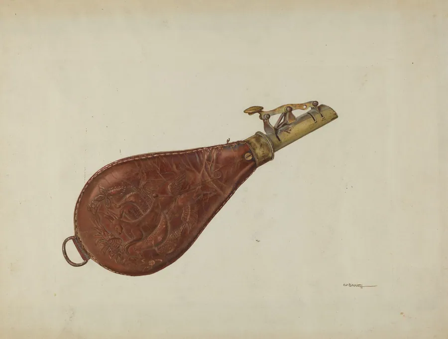 Powder Flask by Alf Bruseth
