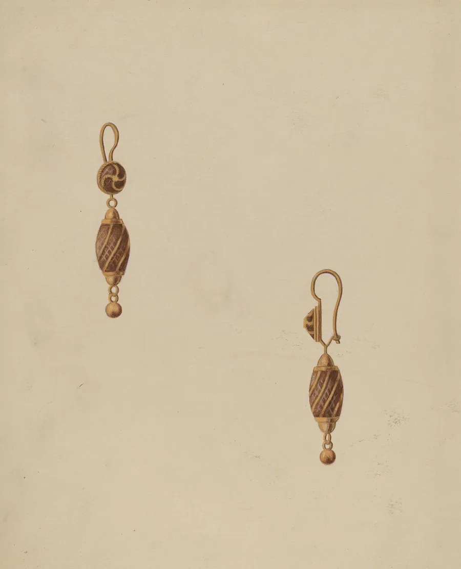 Earring by Bertha Semple
