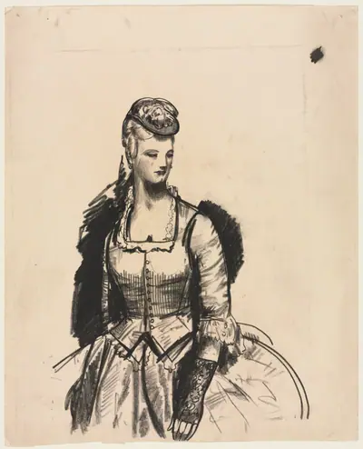 Woman with Hat
