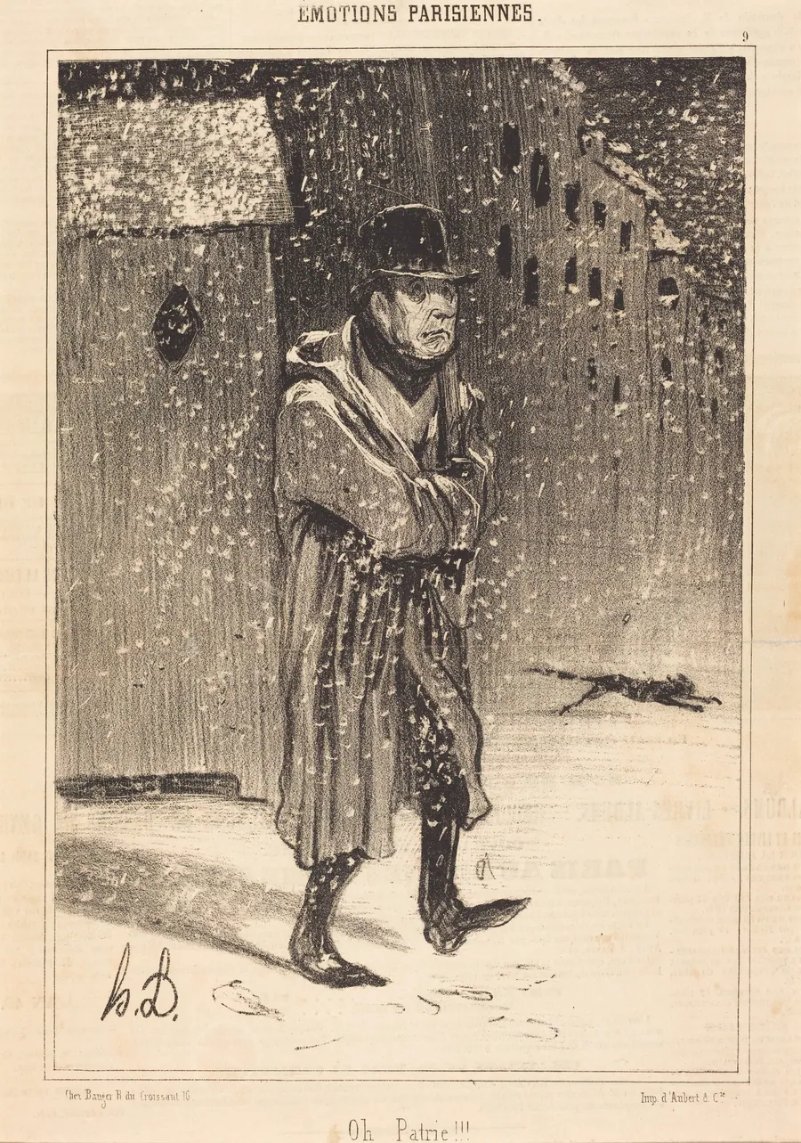 Oh Patrie!!! by Honoré Daumier