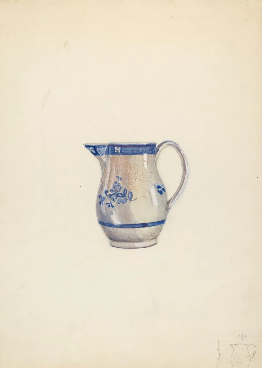 Cream Pitcher by Ella Josephine Sterling