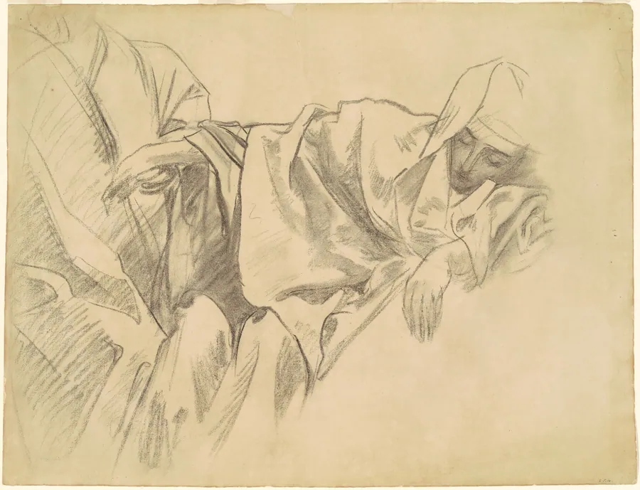 Study of the Crucifixion for "Fifteen Mysteries of the Rosary" by John Singer Sargent