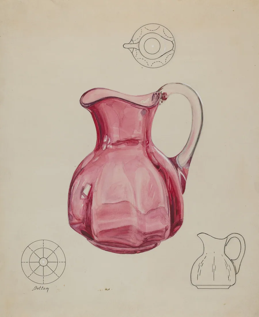Ruby Pitcher by Ralph Atkinson