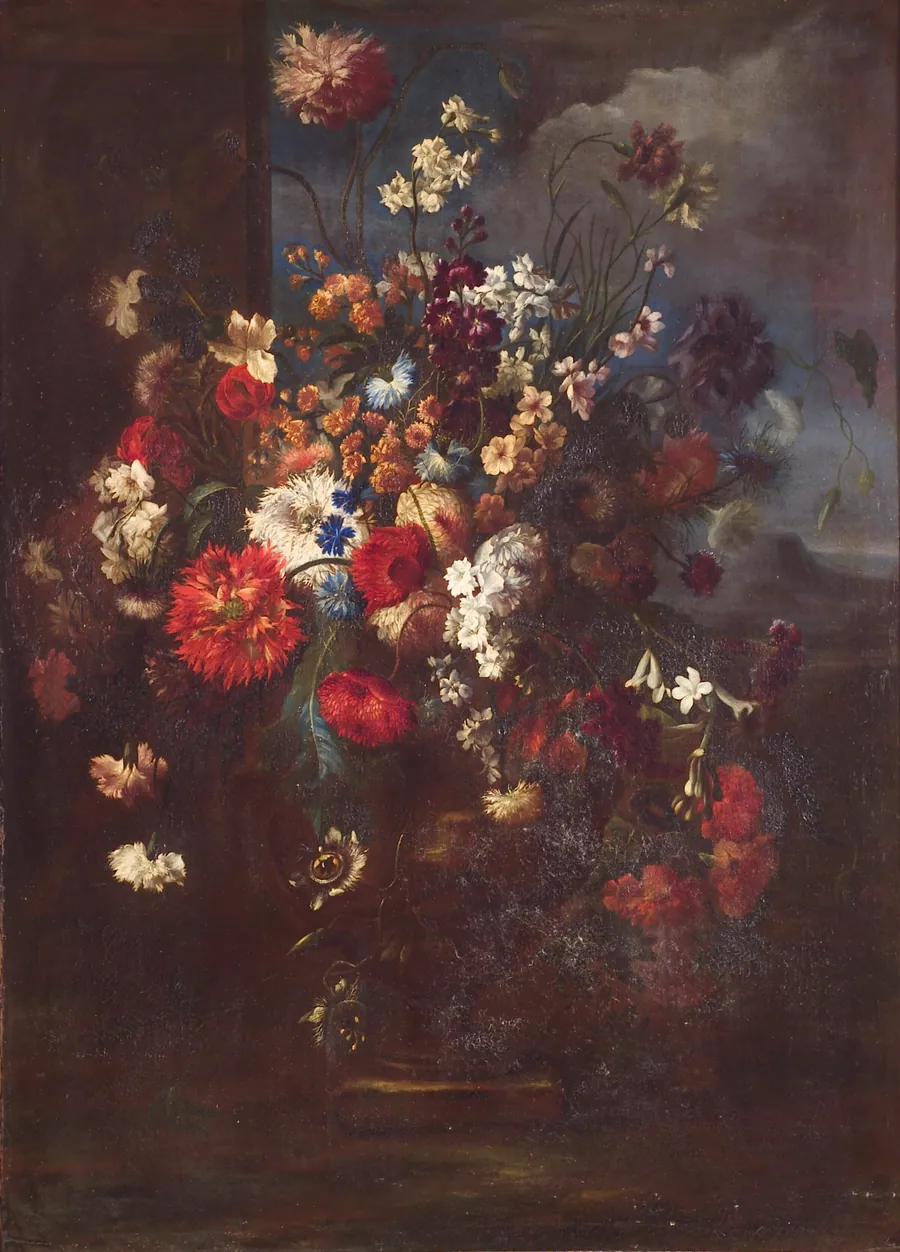 Blomsterstykke by Franz Werner Tamm
