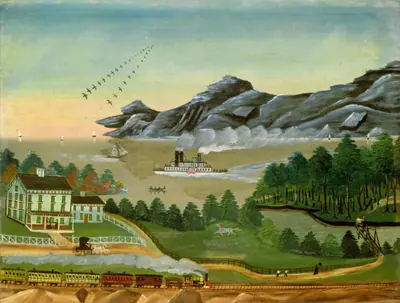 Geese in Flight