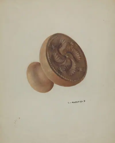 Pa. German Butter Mold