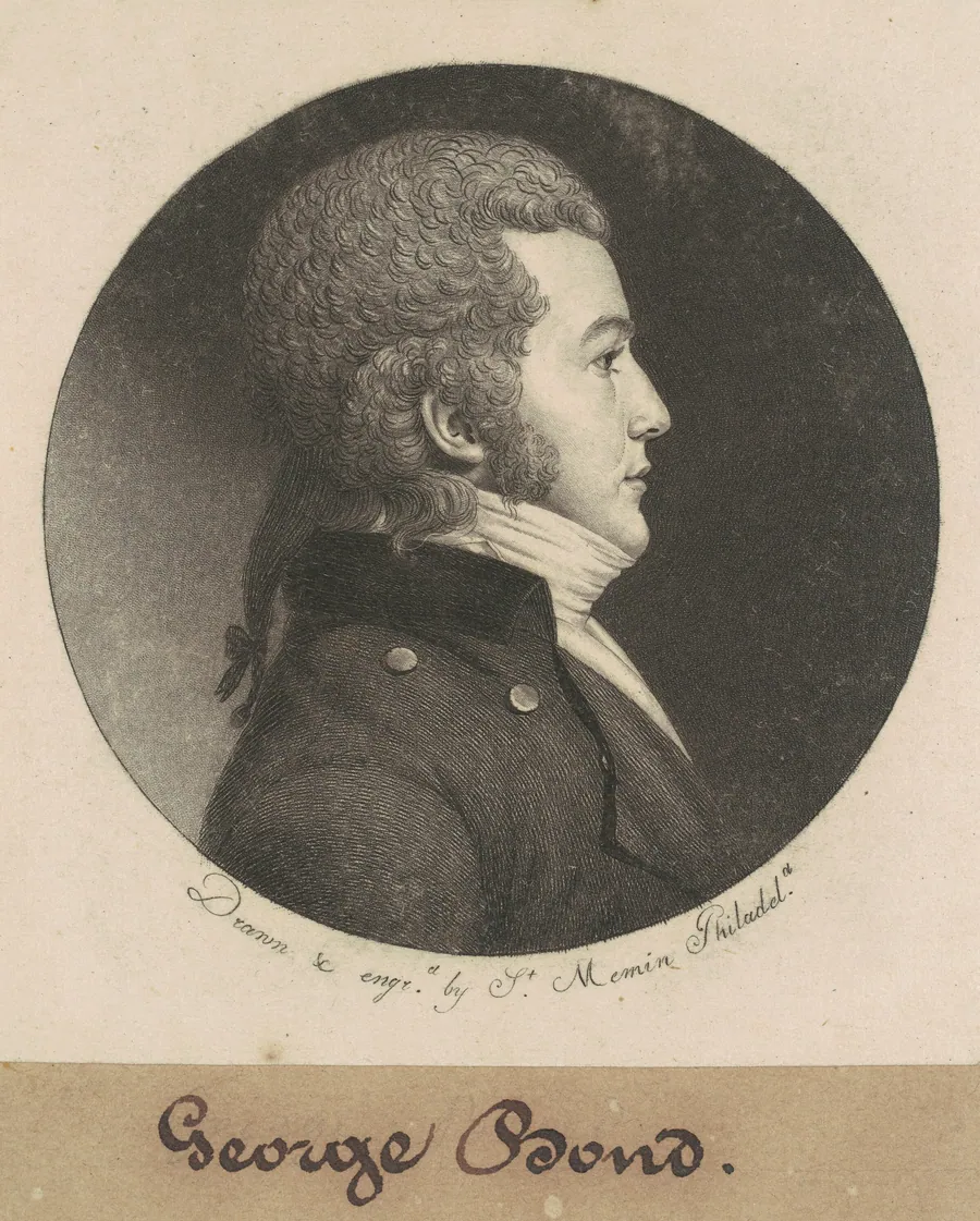George Bond by Charles B. J. Févret de Saint-Mémin