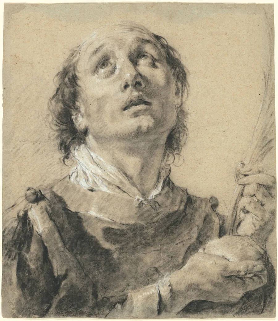 Saint Stephen by Giovanni Battista Piazzetta