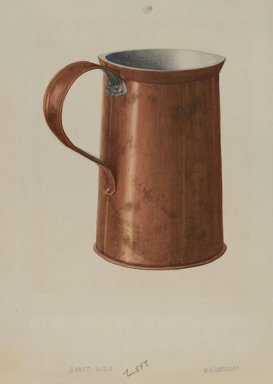 Copper Measuring Cup by Wilford H. Shurtliff