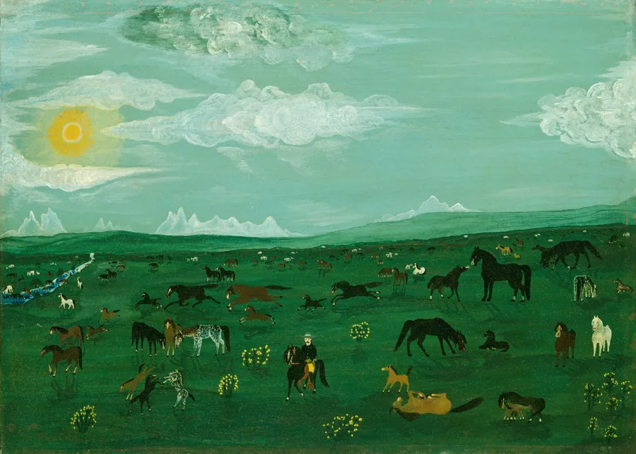 Spring on the Range by American 19th Century
