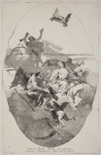 Venus Entrusting Cupid to Time