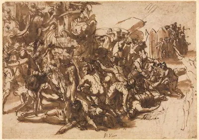 Poros Assailed by the Macedonian Army (recto)
