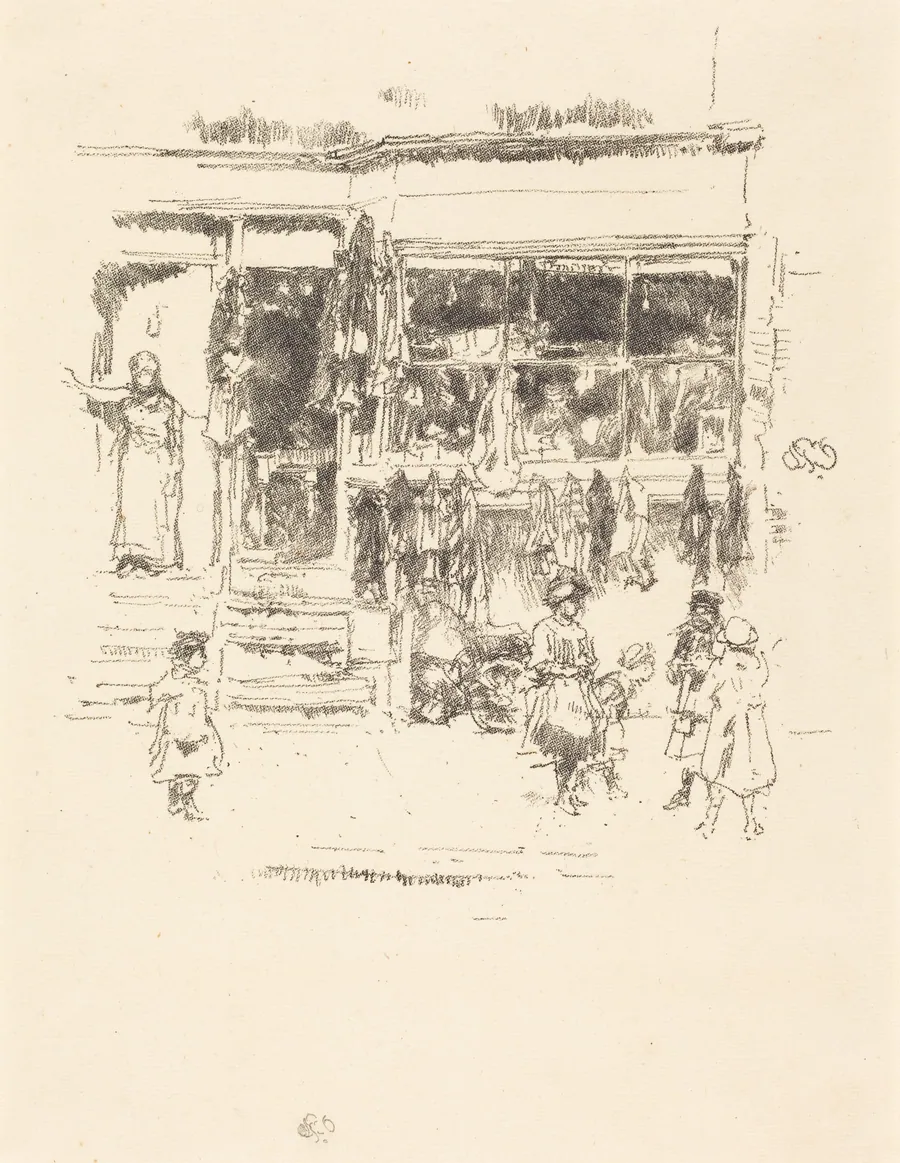 Chelsea Rags by James McNeill Whistler