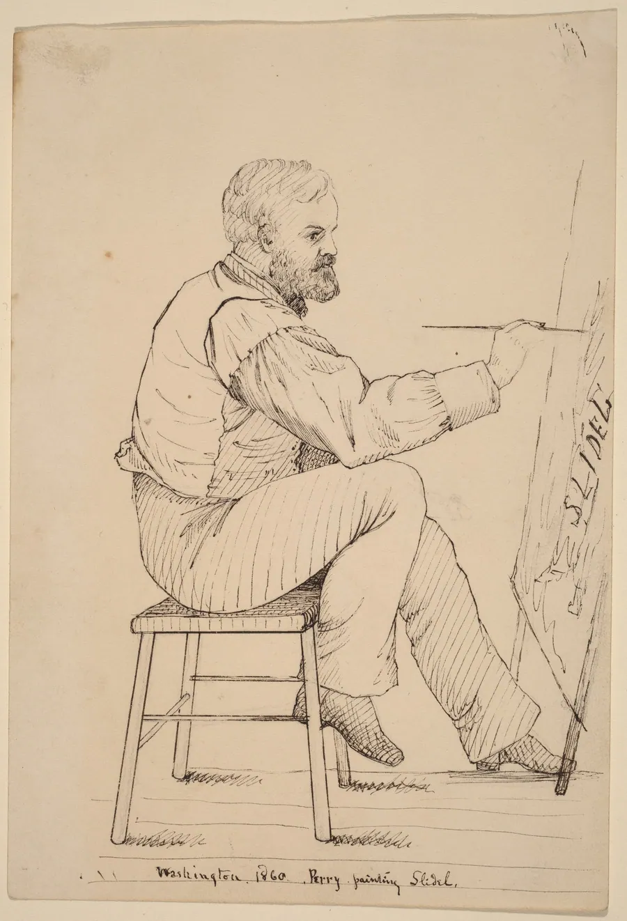 Sketch Class Series - E.W. Perry by John Quincy Adams Ward