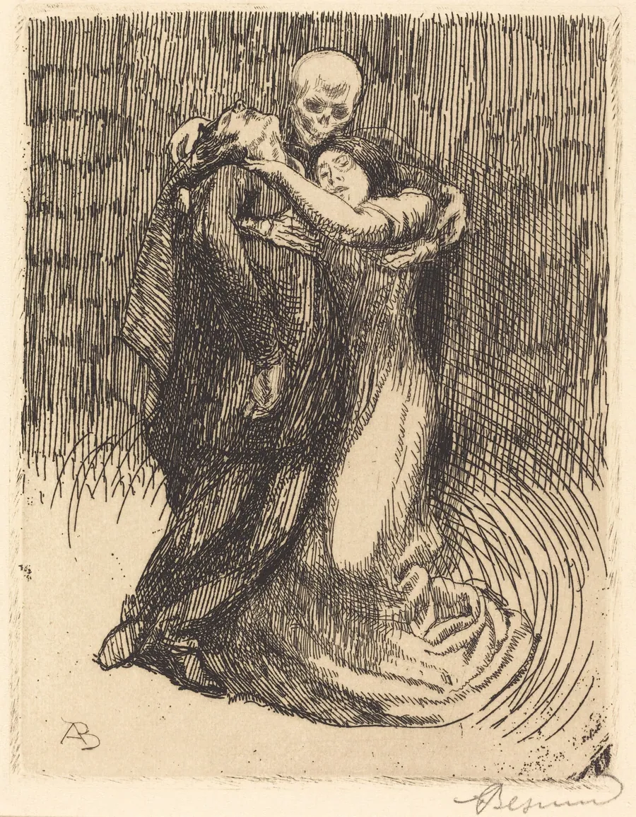 Love Consecrated (Elle consacre l'amour) by Albert Besnard