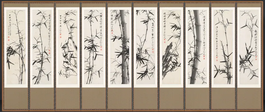 Bamboos in Wind by Kim Jin-woo