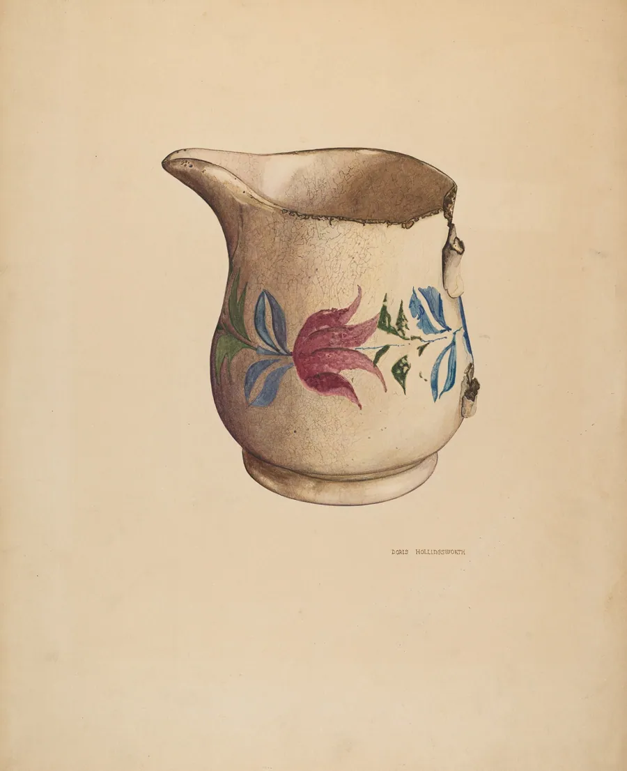 Crockery Pitcher by Doris Hollingsworth