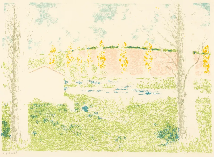 Landscape with a House (Paysage avec maison) by Ambroise Vollard