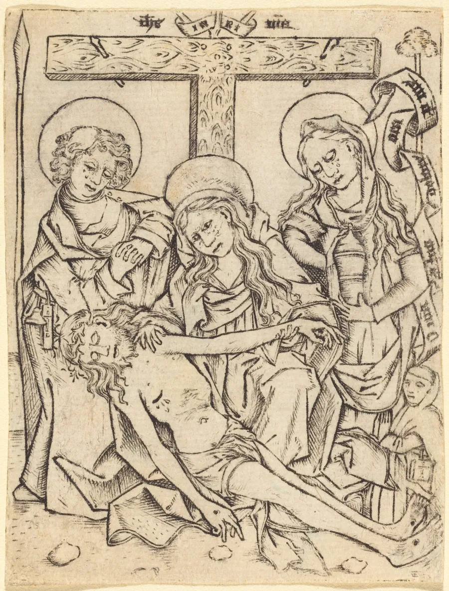 The Lamentation by German 15th Century