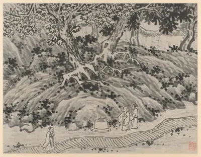 The Fool's Spring, from Twelve Views of Tiger Hill, Suzhou