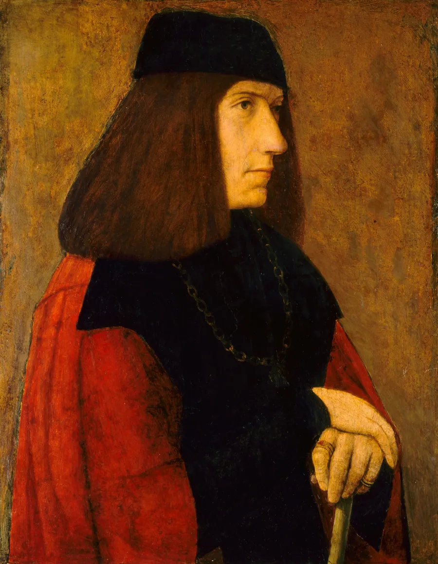 A Knight of the Golden Fleece by Jean Perréal