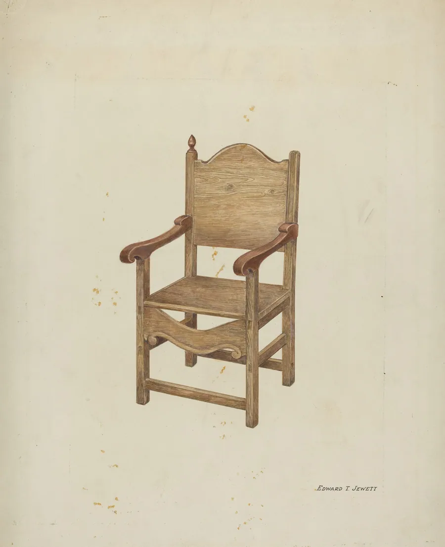 Chair by Edward Jewett