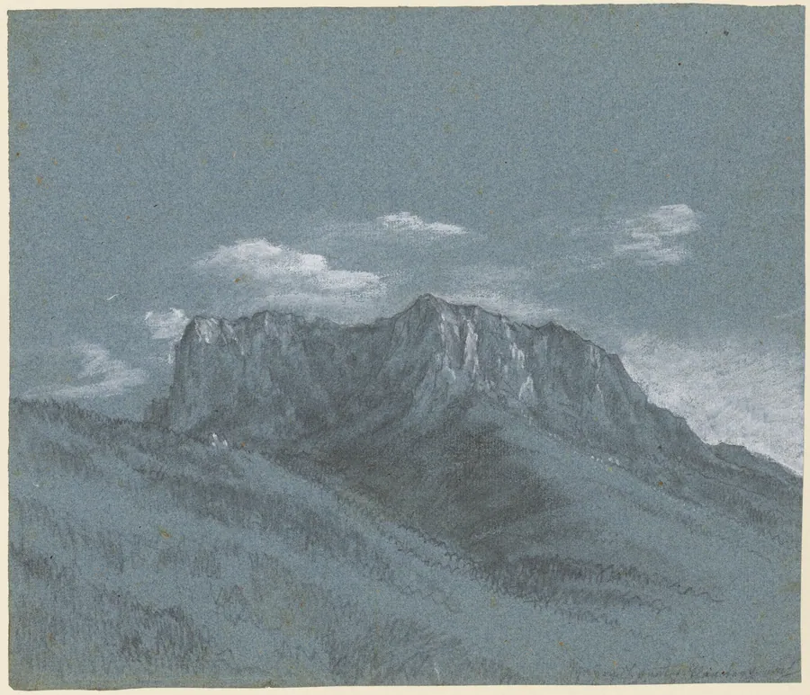 The Rauschberg by Georg von Dillis