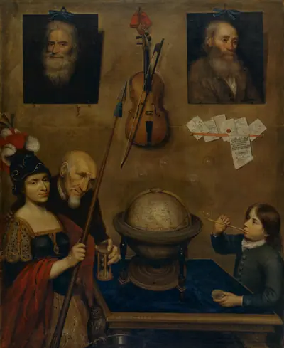 Vanitas med Minerva
