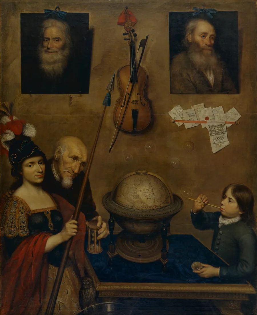 Vanitas med Minerva by Magnus Jørgensen