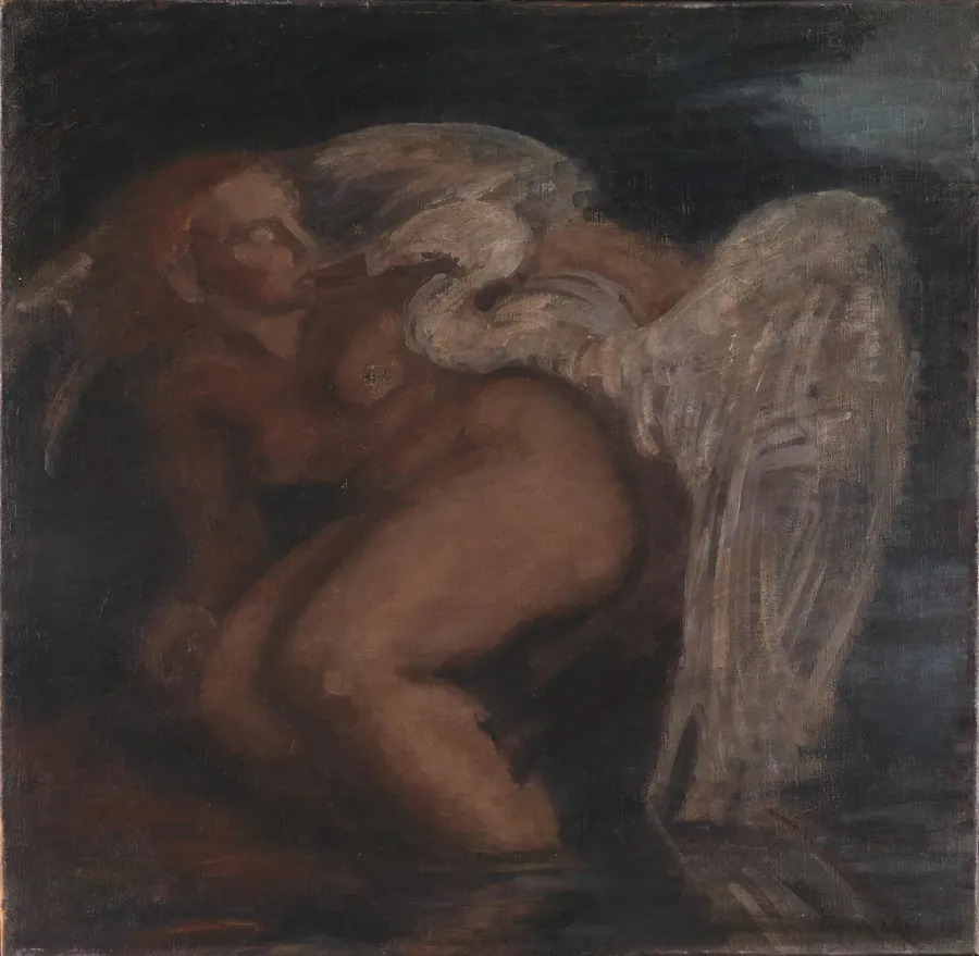 Leda og svanen by Kai Nielsen